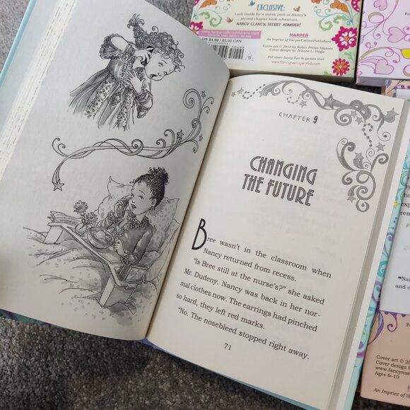 Nancy Clancy Kids Book Set of 4 Stories for Girls Daily Bedtime Reading Age 6-10 - Picture 6 of 11